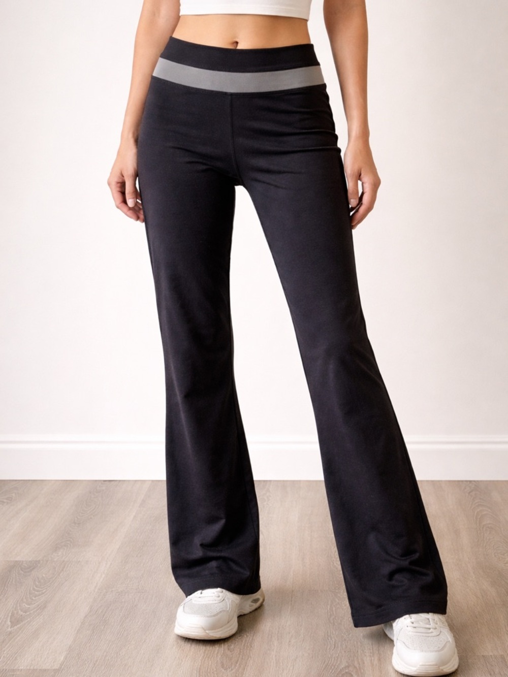 Lululemon Groove Pants - Dark/Light Grey - Reversible - Bootcut